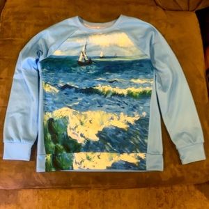 Ocean Painting hoodie
